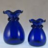 Cobalt Ocean Wave Vase - Image 2